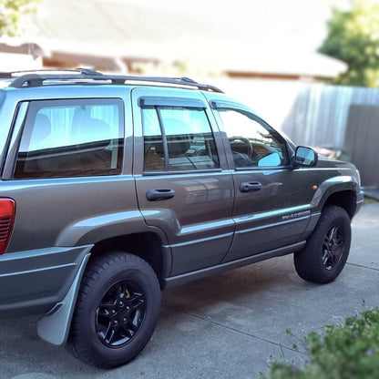 Jeep Grand Cherokee WJ/WG Weather Shields 1999-2004 UV-Resistant Stylish Design