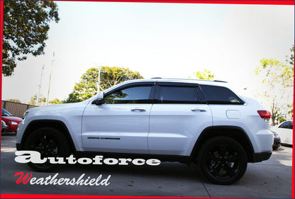 Jeep Grand Cherokee WK2 Weather Shields 2011-2022 UV-Resistant Stylish Design