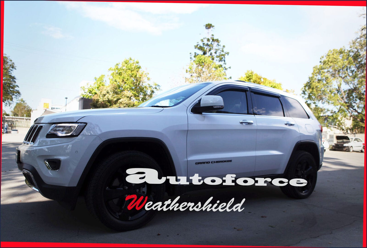 Jeep Grand Cherokee WK2 Weather Shields 2011-2022 UV-Resistant Stylish Design