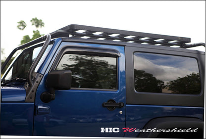 Jeep Wrangler JK 2 Door Weather Shields 2007-2017 UV-Resistant Stylish Design