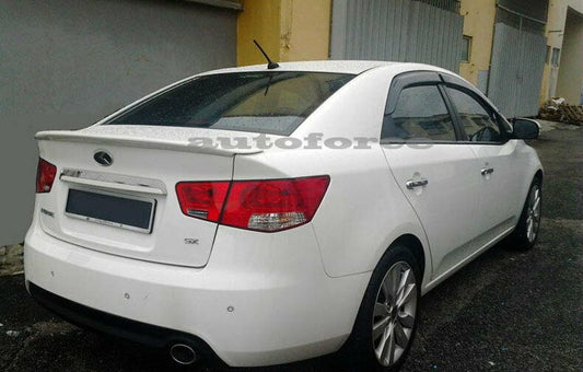 Installed view -  Kia Cerato Sedan Weather Shields 2009-2012 - HIC Premium