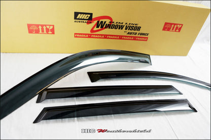 Mazda 3 BK Hatch Weather Shields 2004-2008, High-Quality, Aesthetics, Premium Protection