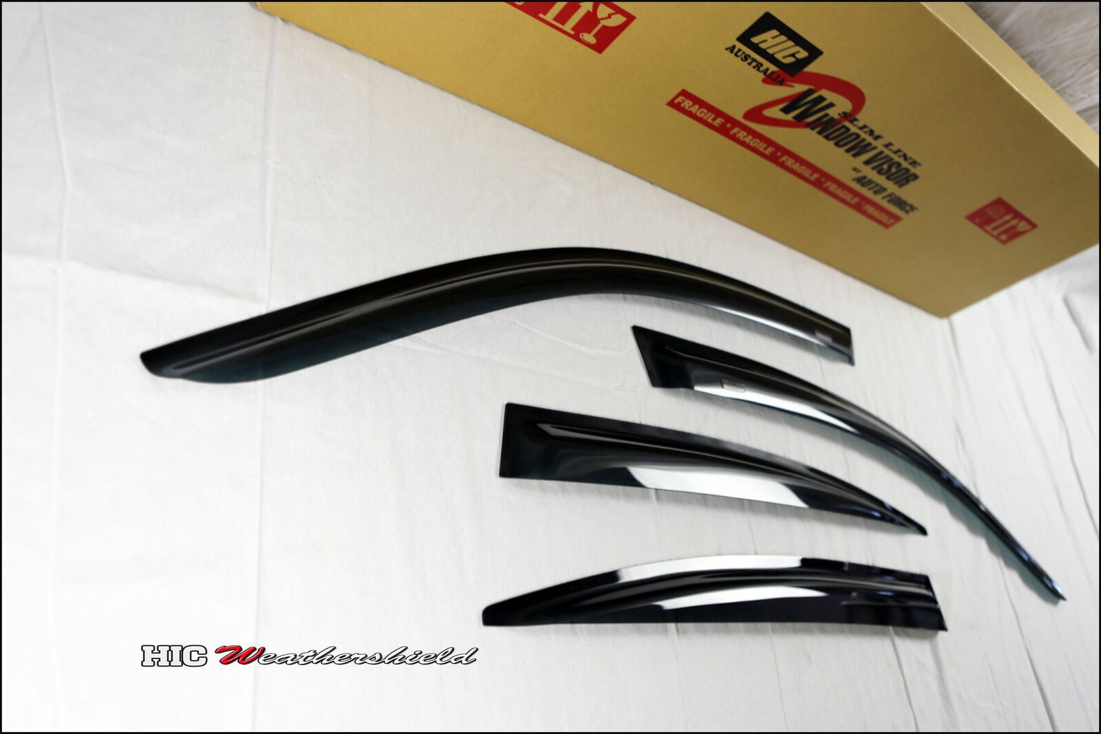 Mazda 3 BK Sedan Weather Shields 2004-2009, Durable, Sleek Design, Long-Lasting