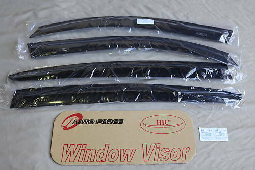 Installed view -  Mazda 6 Hatch Weather Shields 2002-2007 - HIC Premium