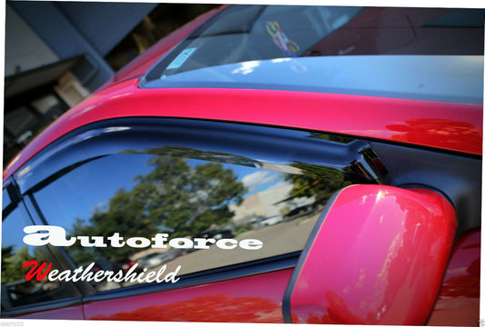 
                          Installed view -  Mazda 6 Hatch Weather Shields 2002-2007 - HIC Premium
                      