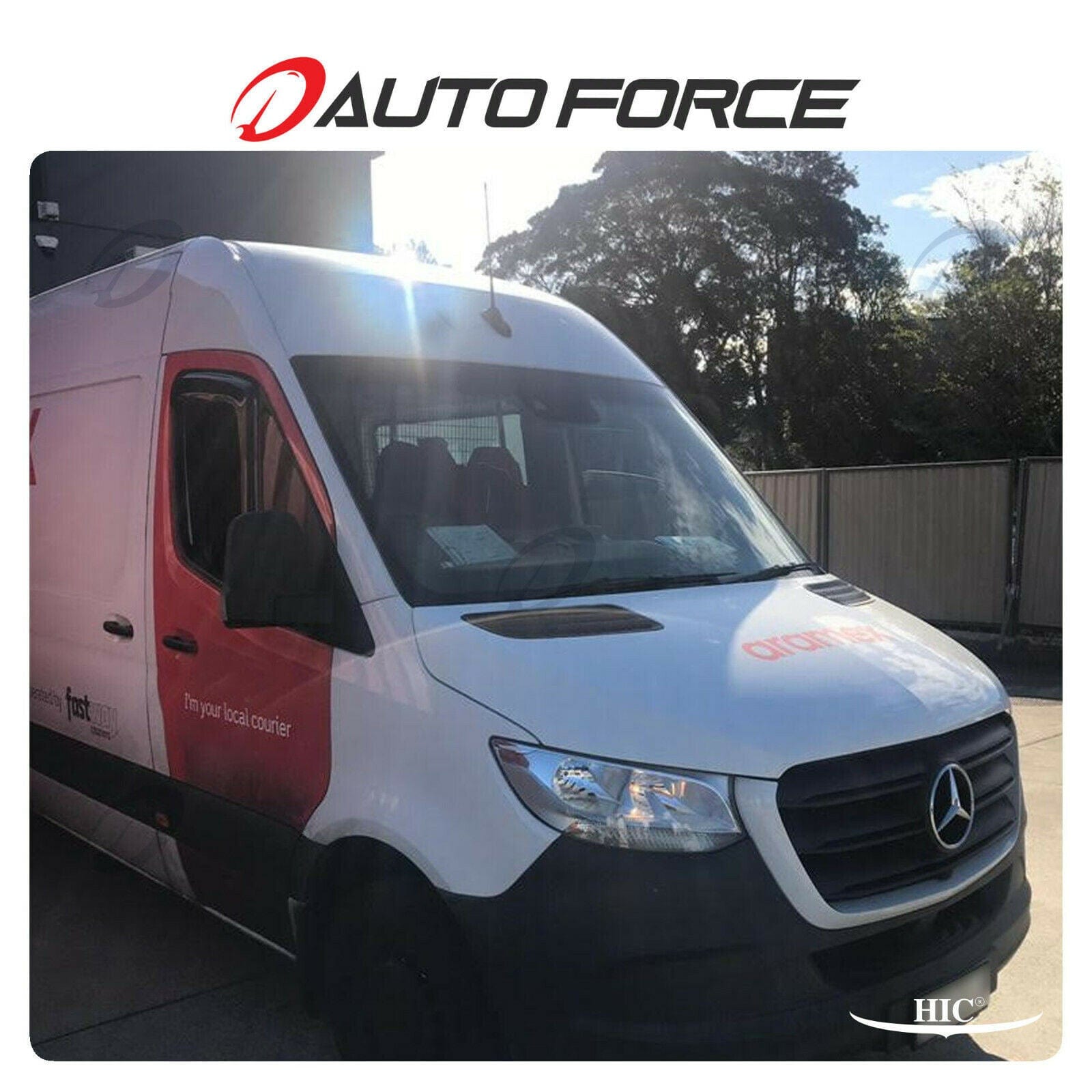 Mercedes-Benz Sprinter Weather Shields 2018-2022 HIC AUS, High-Quality, Aesthetics