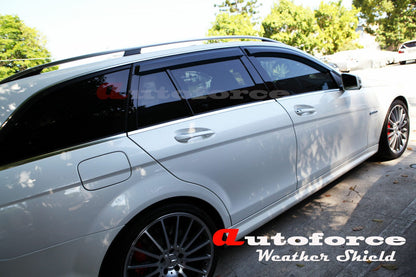 Mercedes-Benz C-Class Wagon Weather Shields 2008-2014 HIC AUS, Premium Protection, Stylish