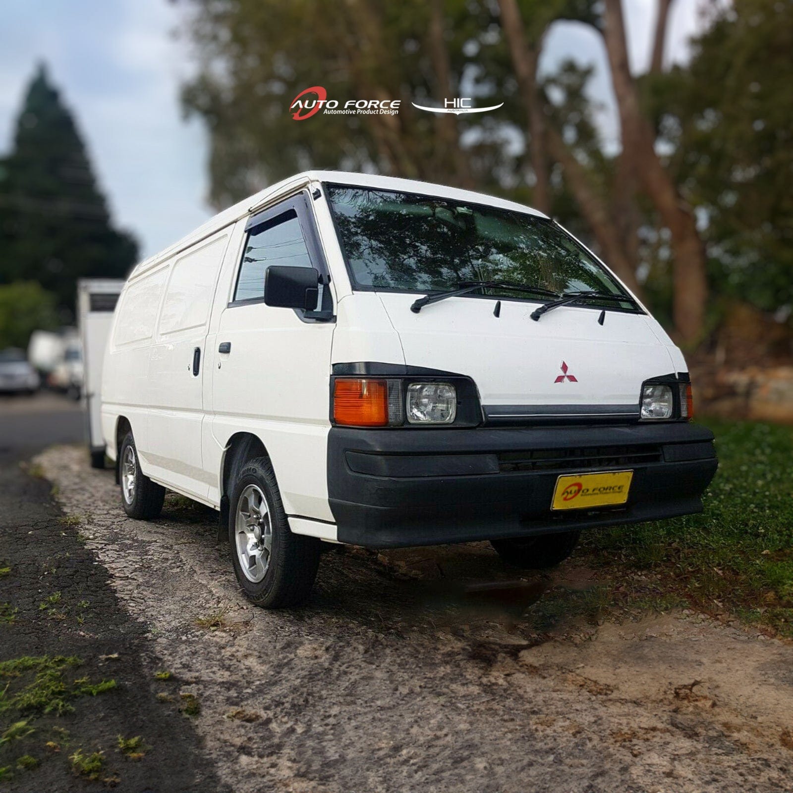 Mitsubishi Express Van L300 Weather Shields 1998-2012, Durable, Sleek Design, High-Quality