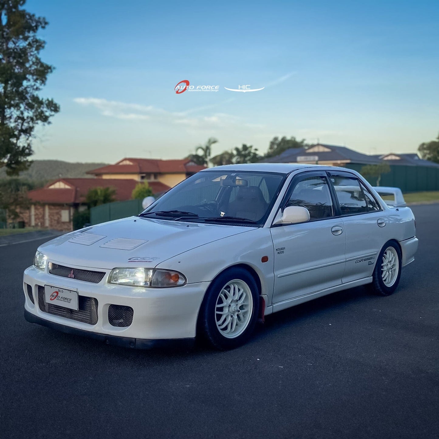 Mitsubishi Lancer CC/GSR Sedan 1992-1996 Weather Shields, Premium Protection, Durable