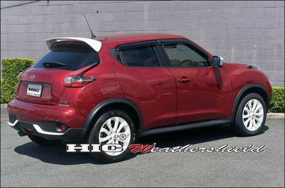 Nissan Juke Weather Shields 2010-2019 HIC AUS, High-Quality, Aesthetics, Long-Lasting