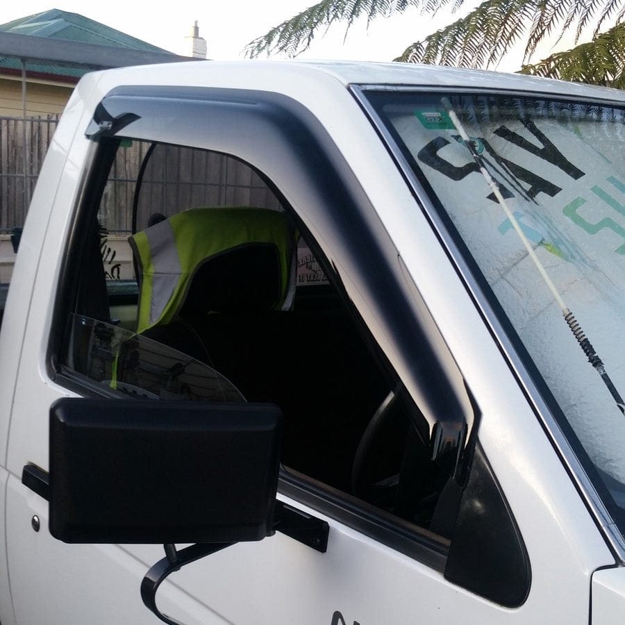 Nissan Navara Weather Shields 1986-1996 HIC AUS, Durable, Sleek Design, Long-Lasting