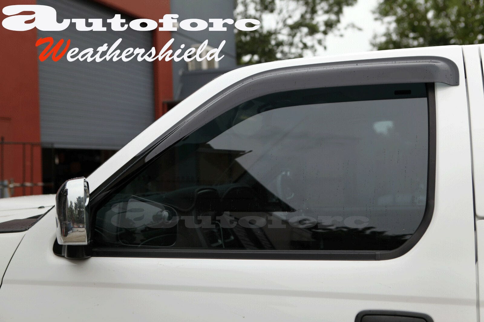 Nissan Navara Ute Weather Shields 1997-2017 Dual Cab HIC AUS, High-Quality, Aesthetics