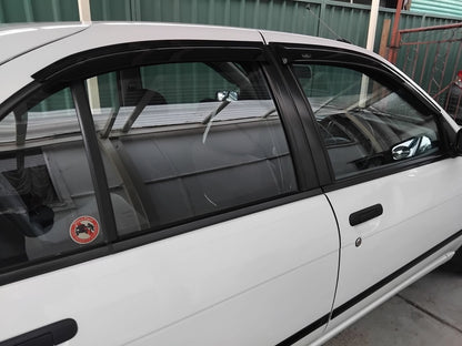 Nissan Pulsar Sedan Weather Shields 1993-2000 HIC AUS, Premium Protection, Stylish