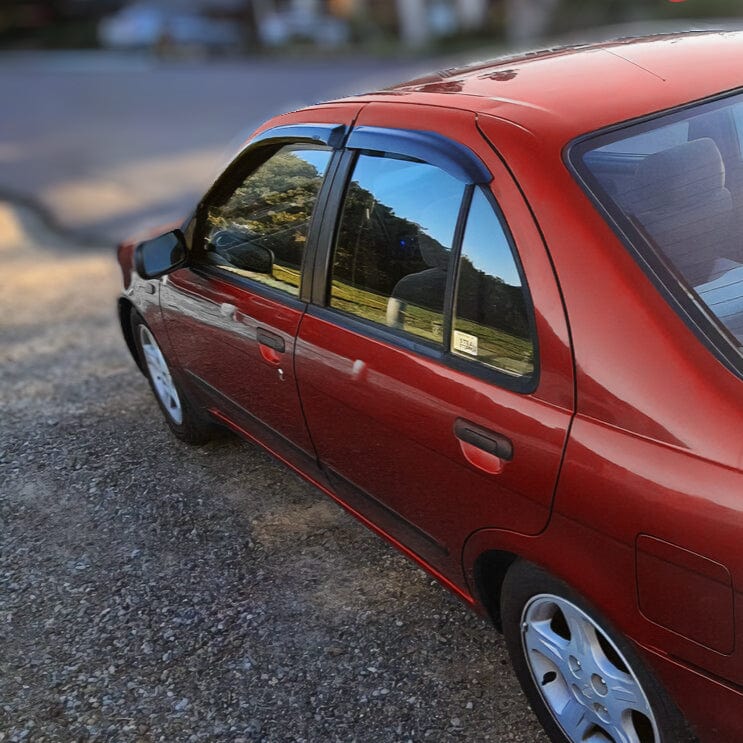 Nissan Pulsar Sedan Weather Shields 1993-2000 HIC AUS, Premium Protection, Stylish