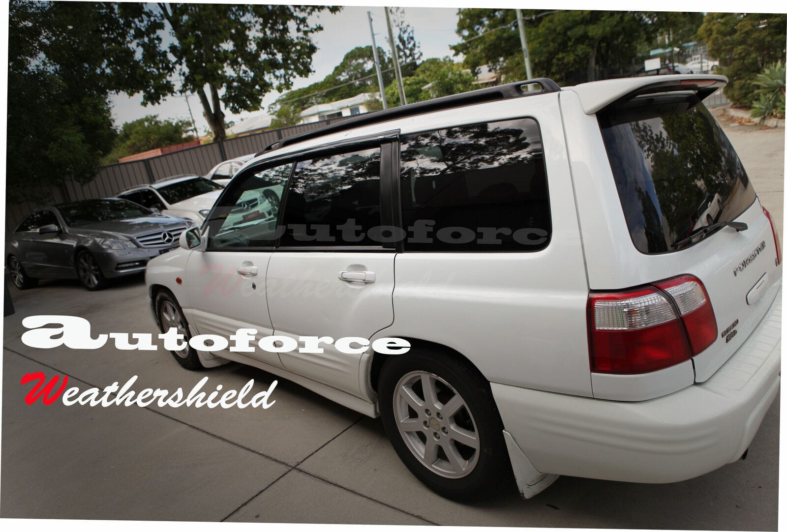 Subaru Forester SF Weather Shields HIC AUS, High-Quality, Aesthetics, Premium Protection