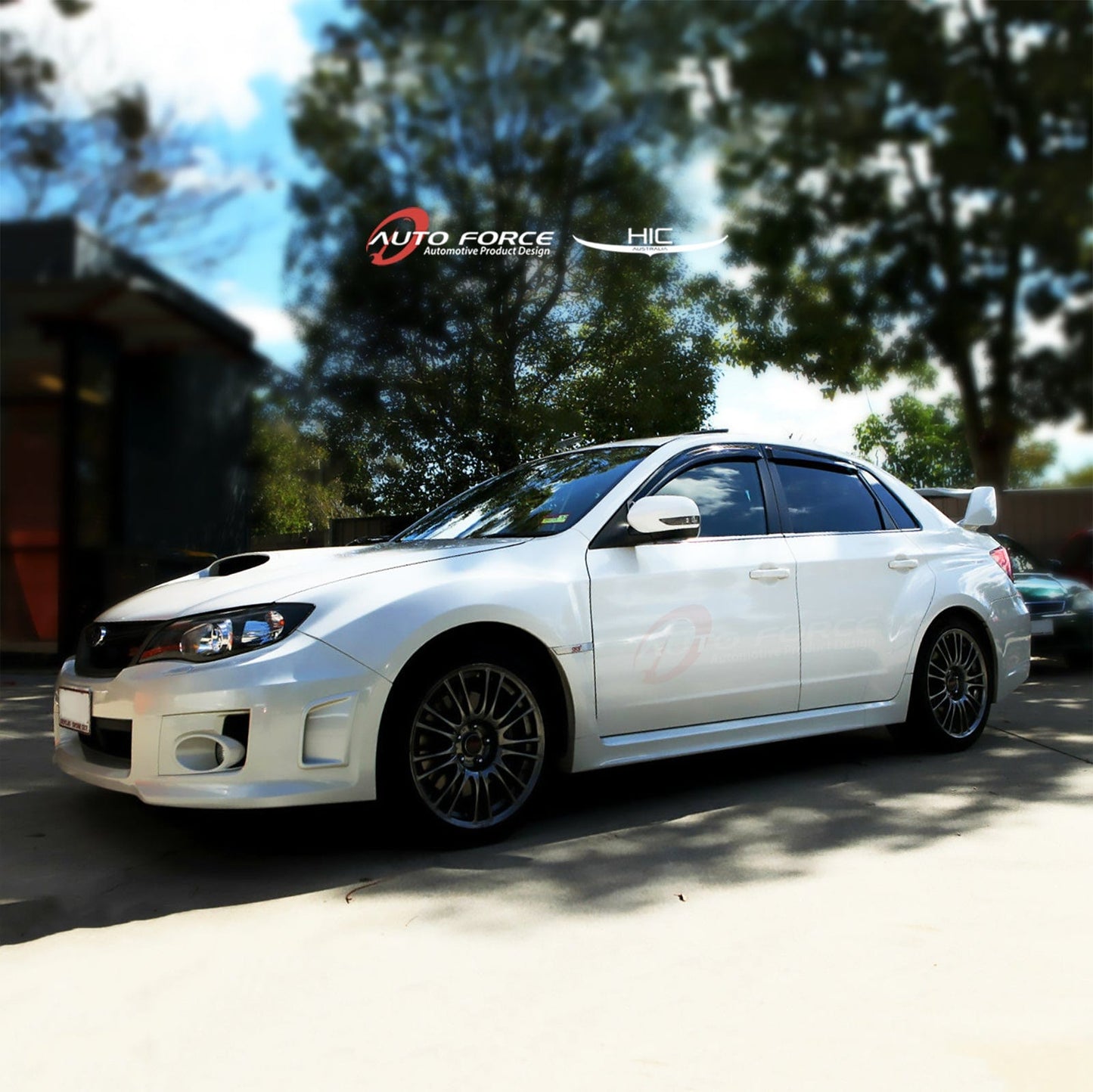 Subaru Impreza WRX STI Weather Shields 2007-2013 HIC AUS, Premium Protection, Stylish