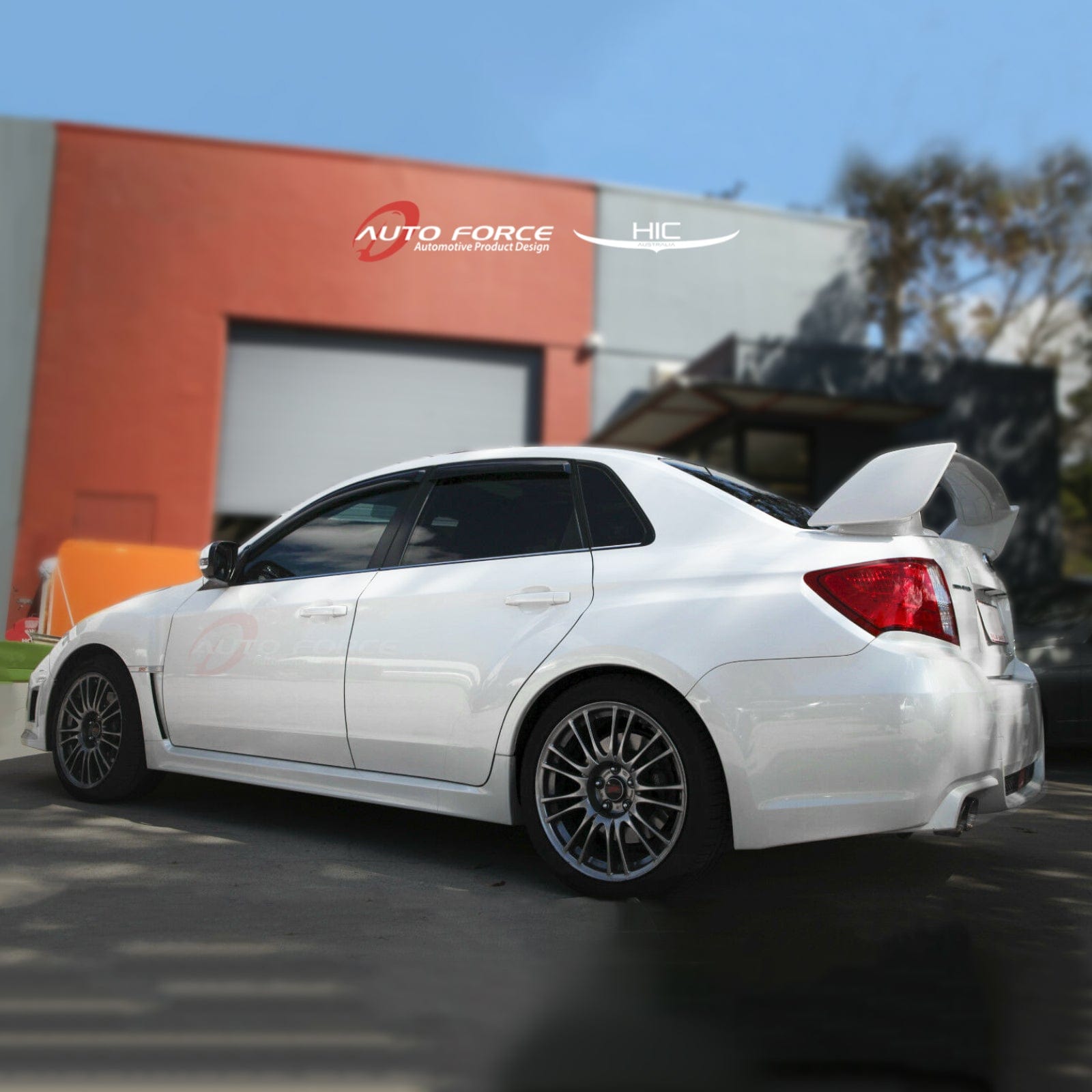 Subaru Impreza WRX STI Weather Shields 2007-2013 HIC AUS, Premium Protection, Stylish