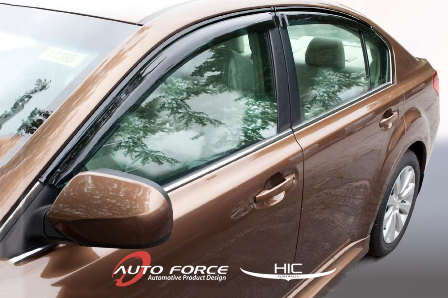 Subaru Legacy Weather Shields 2009-2014 HIC AUS, Durable, Sleek Design, UV-Resistant