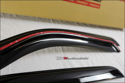 Suzuki Ignis Weather Shields 2001-2005 Durable Stylish UV Protection