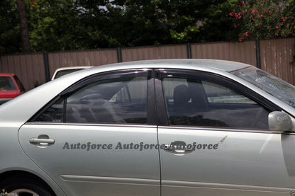 Toyota Camry Sedan Weather Shields 2002-2006 HIC AUS, Durable, Sleek Design, High-Quality