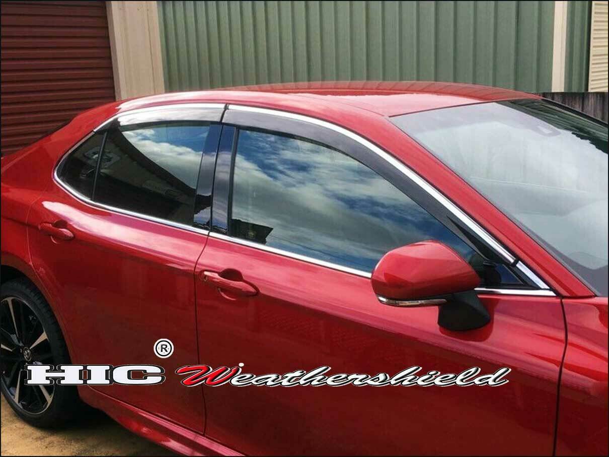 Toyota Camry Weather Shields 2017-Onwards HIC AUS, Premium Protection, Stylish