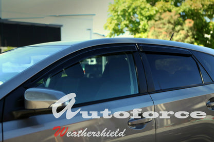 Toyota Corolla Hatch Weather Shields 2013-2018 HIC AUS, Premium Protection, Stylish, Durable