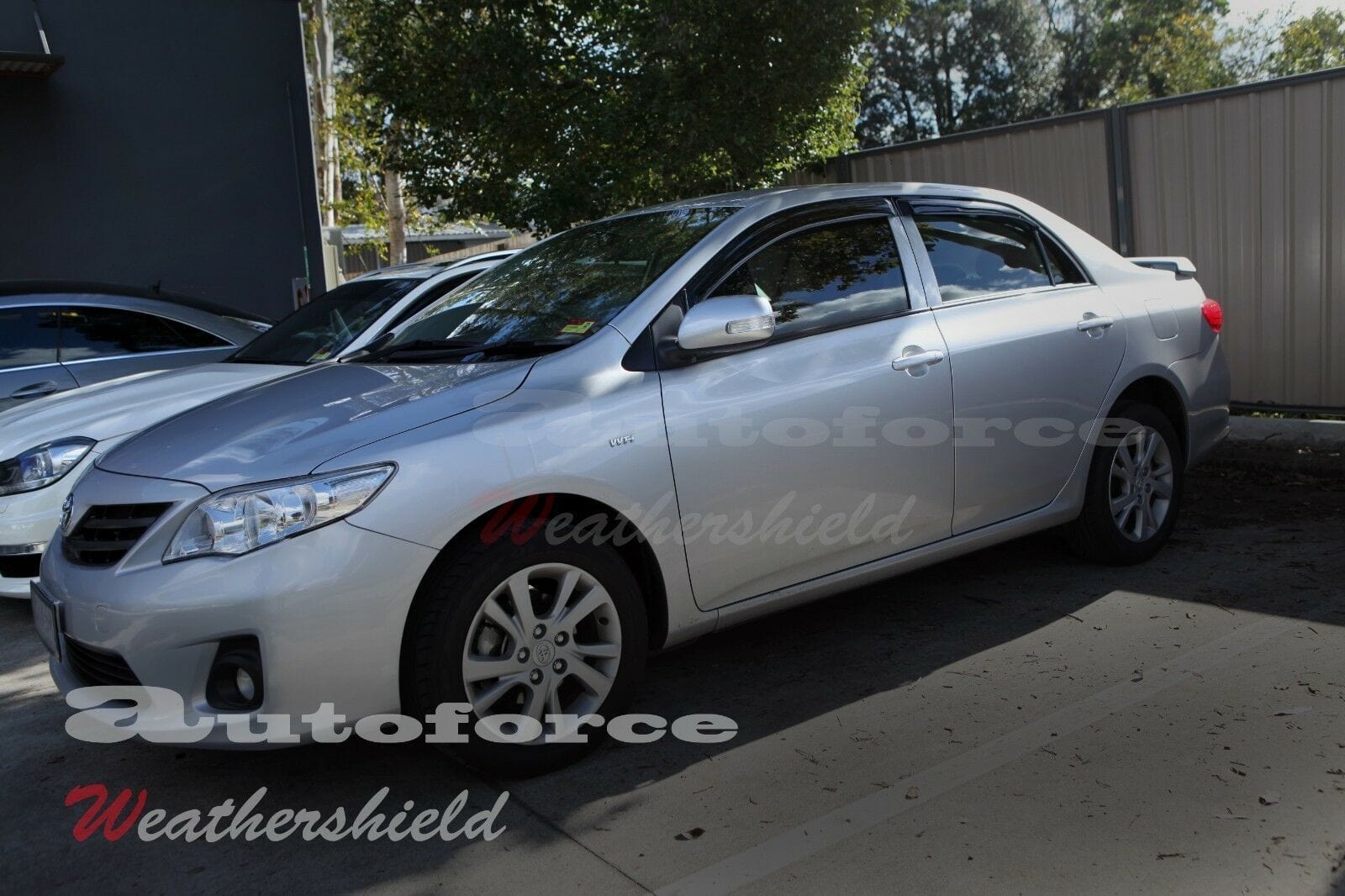 Toyota Corolla Sedan Weather Shields 2007-2012 HIC AUS, Durable, Sleek Design, Premium Protection