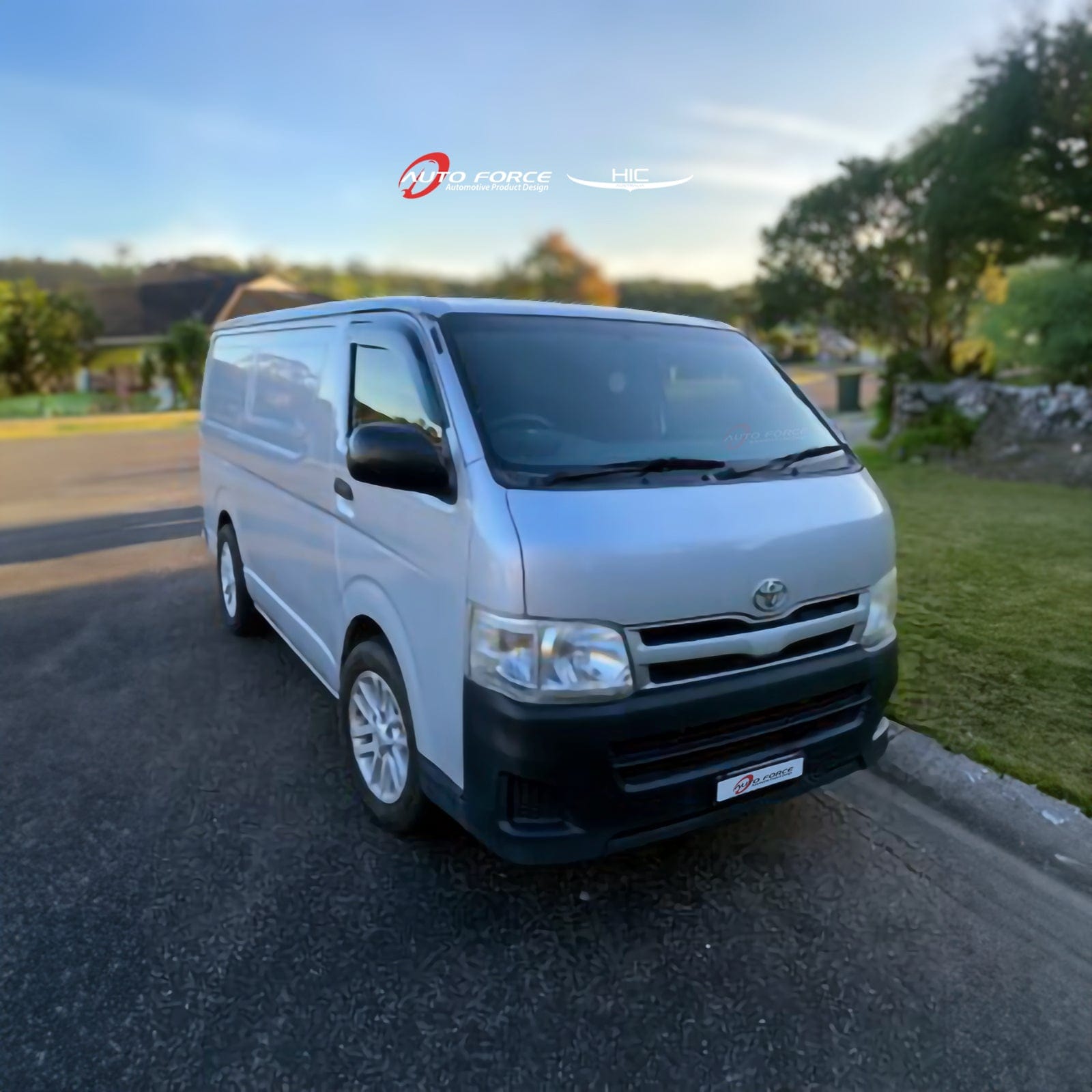 Toyota HiAce Van Weather Shields 2005-2019 HIC AUS, High-Quality, Sleek Design, UV-Resistant