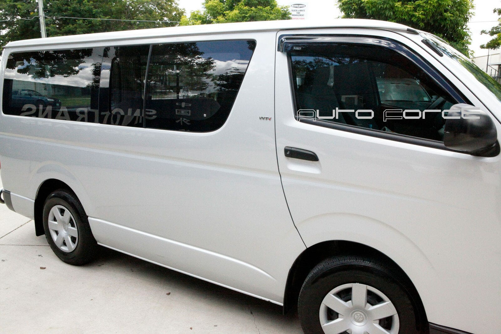 Toyota HiAce Van Weather Shields 2005-2019 HIC AUS, High-Quality, Sleek Design, UV-Resistant