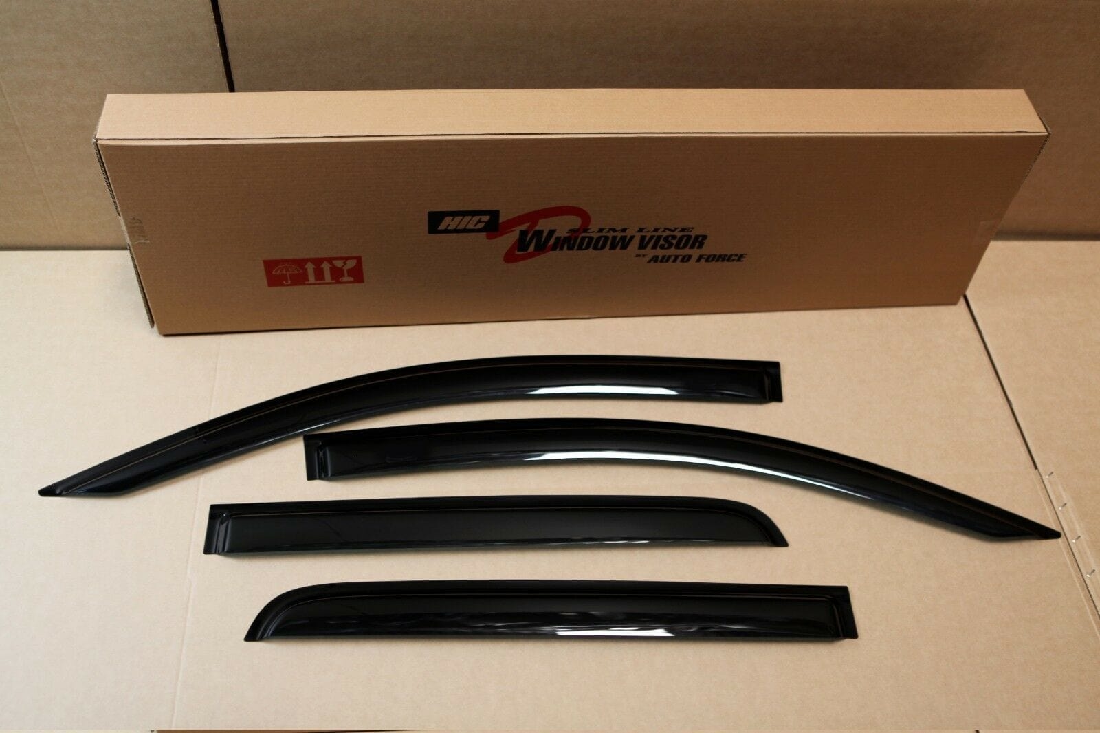 Toyota Hilux Dual Cab Weather Shields 2005-2015 HIC AUS, Premium Protection, Stylish