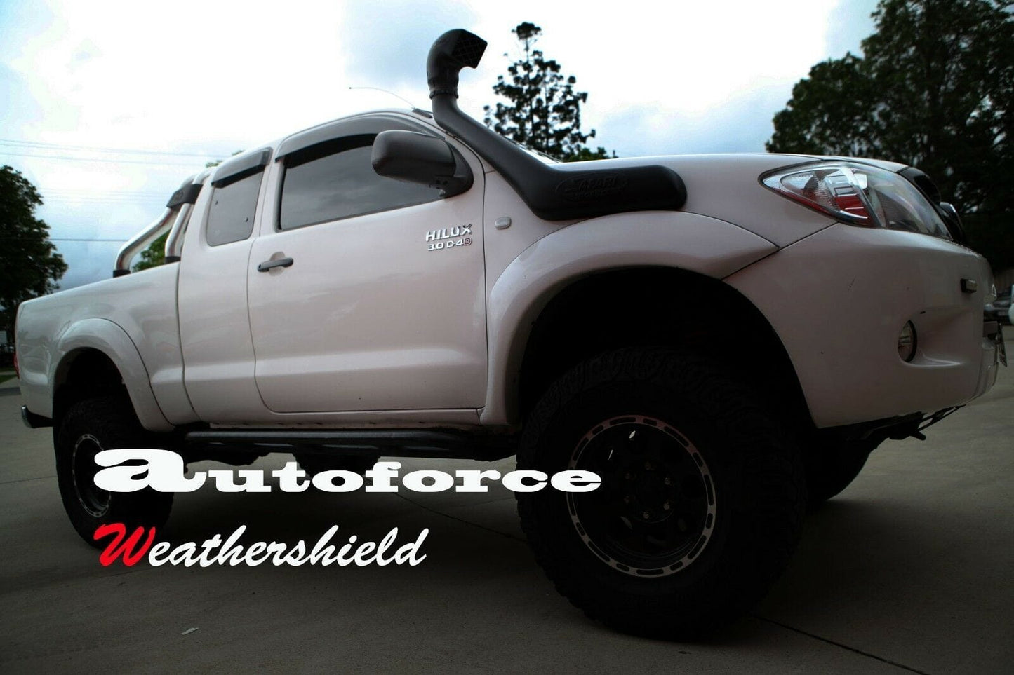 Toyota Hilux Extra Cab Weather Shields 2005-2015 HIC AUS, High-Quality, Aesthetics, Durable