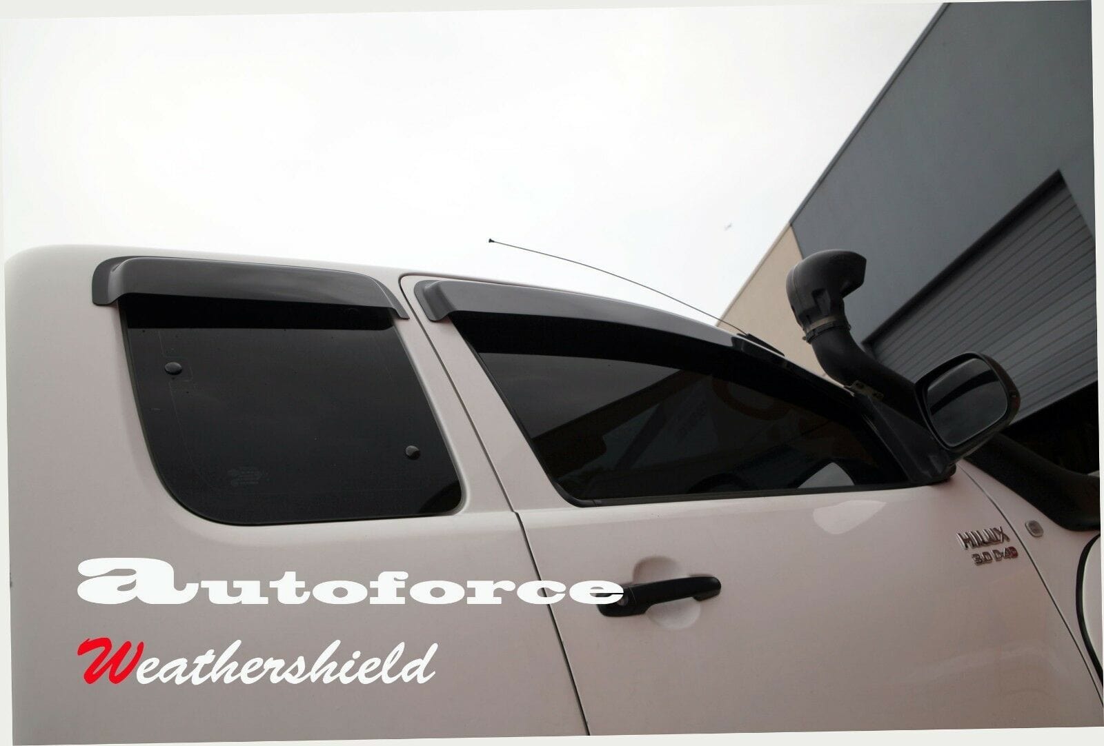 Toyota Hilux Extra Cab Weather Shields 2005-2015 HIC AUS, High-Quality, Aesthetics, Durable