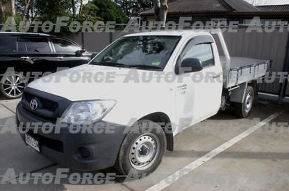 Toyota Hilux Single Cab Weather Shields 2005-2015 HIC AUS, Premium Protection, UV-Resistant