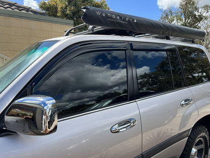 Toyota LandCruiser Weather Shields 1998-2007 HIC AUS, High-Quality, Aesthetics, Durable