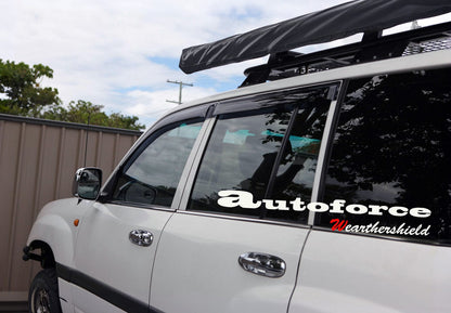 Toyota LandCruiser Weather Shields 1998-2007 HIC AUS, High-Quality, Aesthetics, Durable