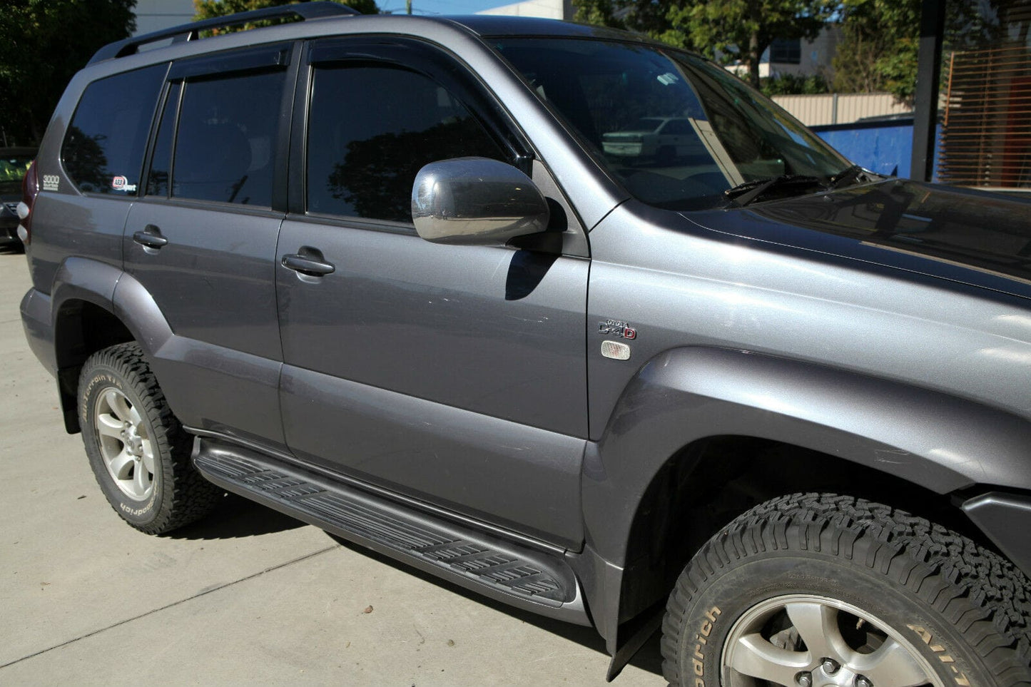 Toyota LandCruiser Prado Weather Shields 2003-2009 HIC AUS, Durable, Sleek Design, High-Quality