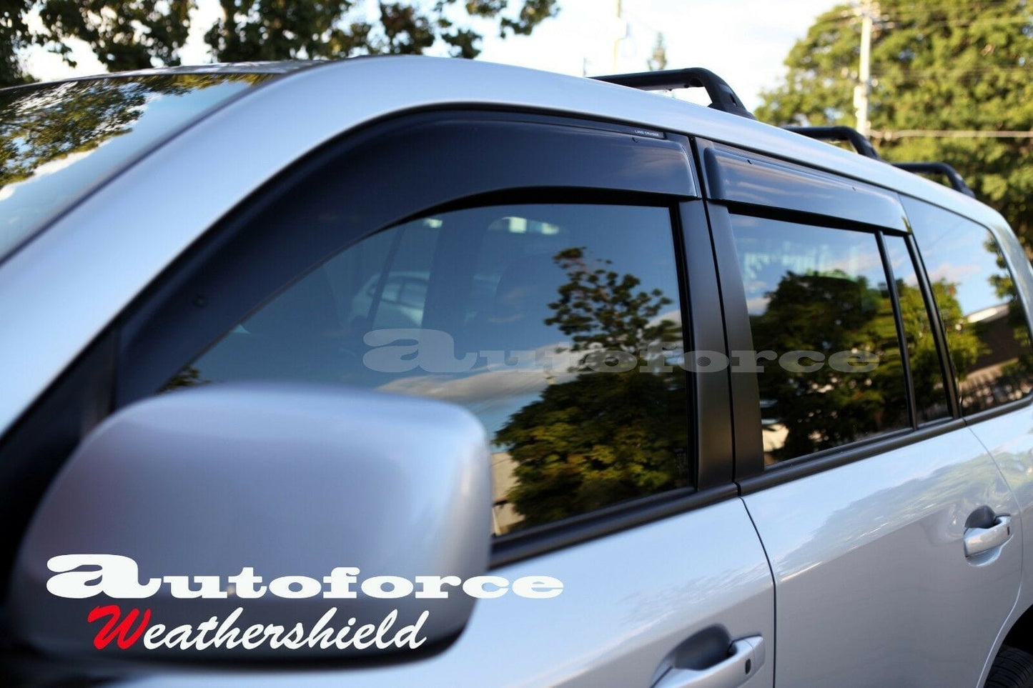 Toyota LandCruiser Weather Shields 2007-2022 HIC AUS, Premium Protection, Stylish, Durable