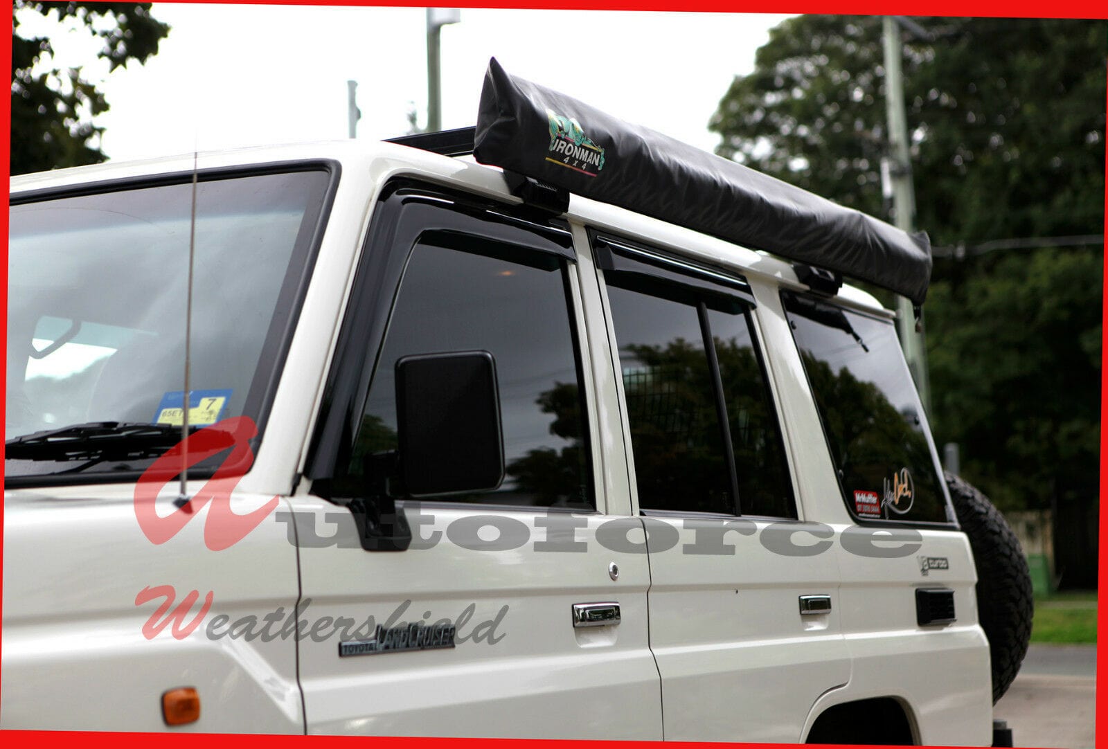 Toyota LandCruiser Wagon Weather Shields HIC AUS, High-Quality, Aesthetics, Premium Protection