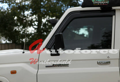 Toyota LandCruiser Wagon Weather Shields HIC AUS, High-Quality, Aesthetics, Premium Protection