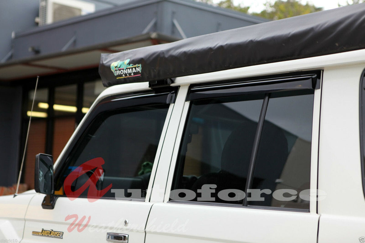 Weather Shields Weathershields Window Visors For Landcruiser 70 76 78 79 Luxury 2007 2025
