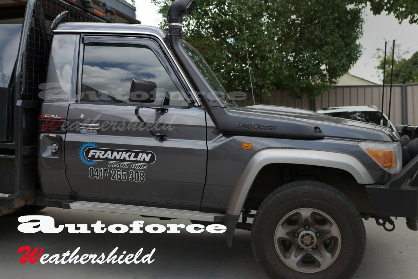 Toyota LandCruiser 70 Series Weather Shields HIC AUS, Premium Protection, Stylish, Durable