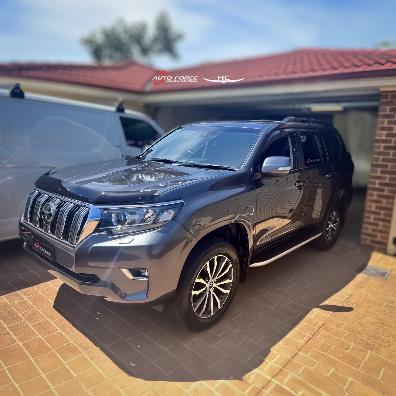 Toyota LandCruiser Prado Weather Shields 2009-2023 HIC AUS, Durable, Sleek Design, Long-Lasting