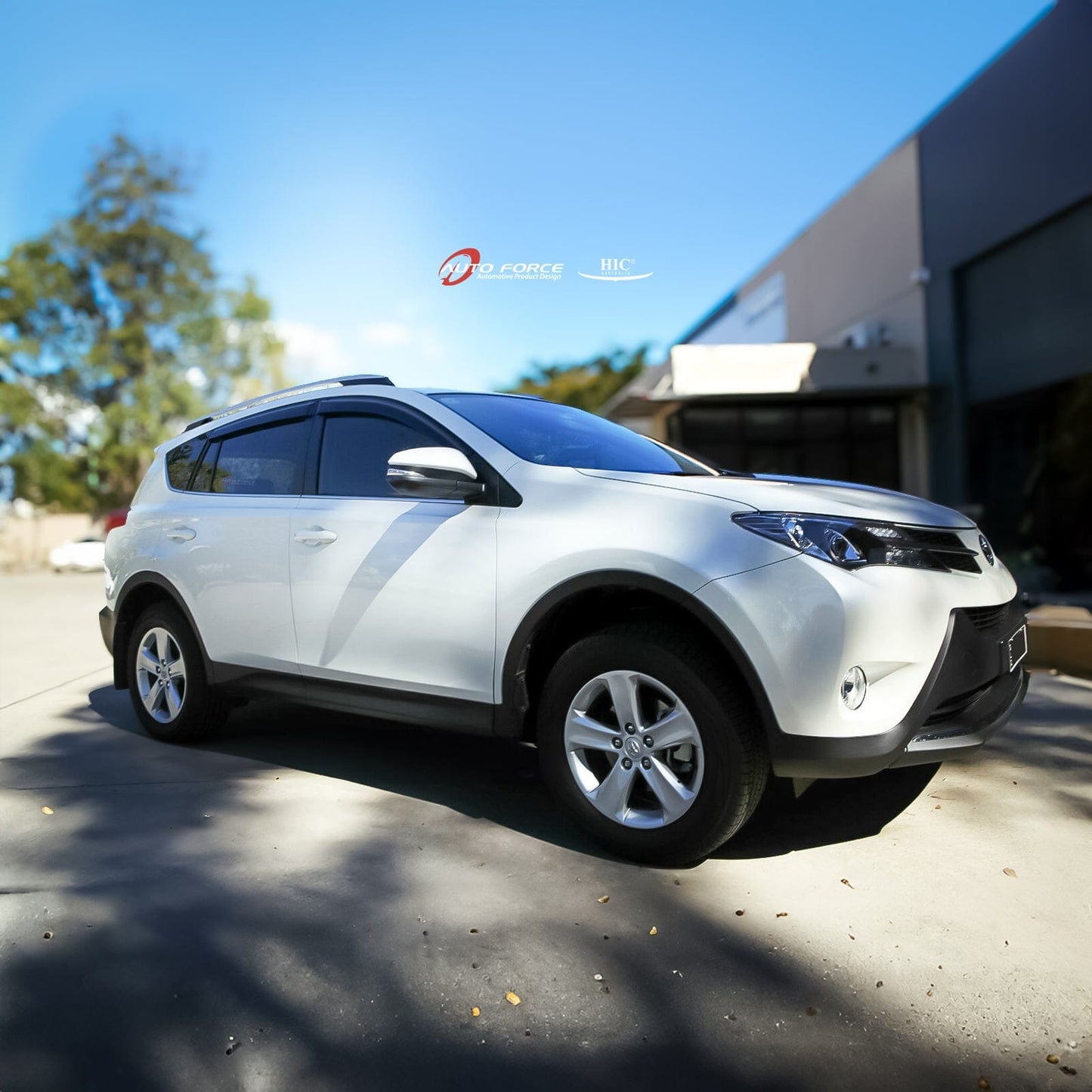 Toyota RAV4 Weather Shields 2012-2018 HIC AUS, High-Quality, Aesthetics, Long-Lasting