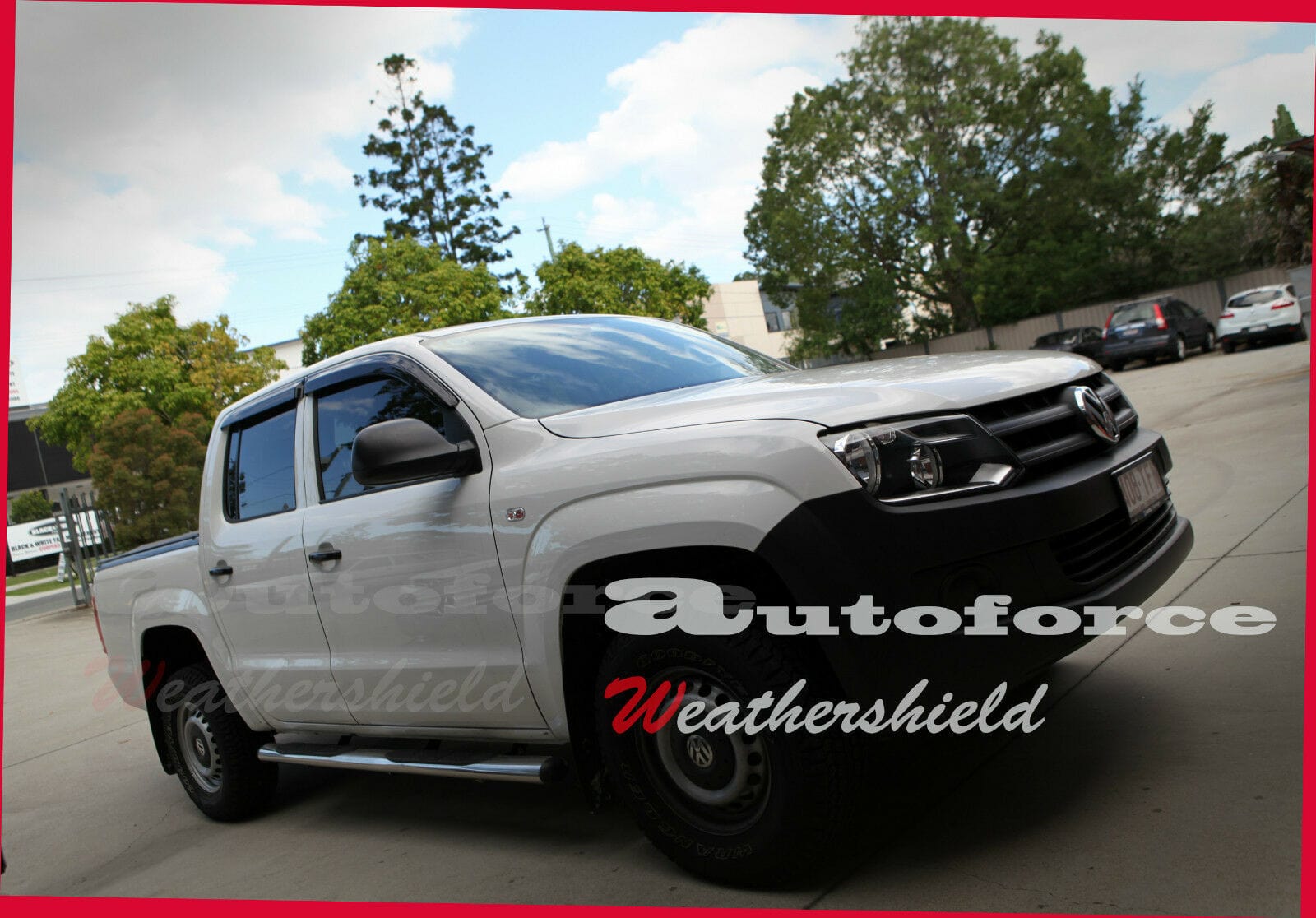 Volkswagen Amarok Ute Weather Shields 2009-Onwards HIC AUS, High-Quality, Aesthetics, UV-Resistant