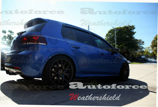 Volkswagen Golf GTI R VI Weather Shields 2009-2013 HIC AUS, High-Quality, Sleek Design, Long-Lasting