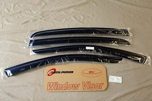 Installed view -  Holden Astra Hatch Weather Shields 2004-2009 - HIC Premium