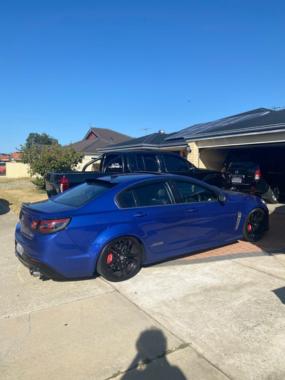 Installed view -  Holden Commodore VE VF Sedan Rear Roof Spoiler - HIC Premium