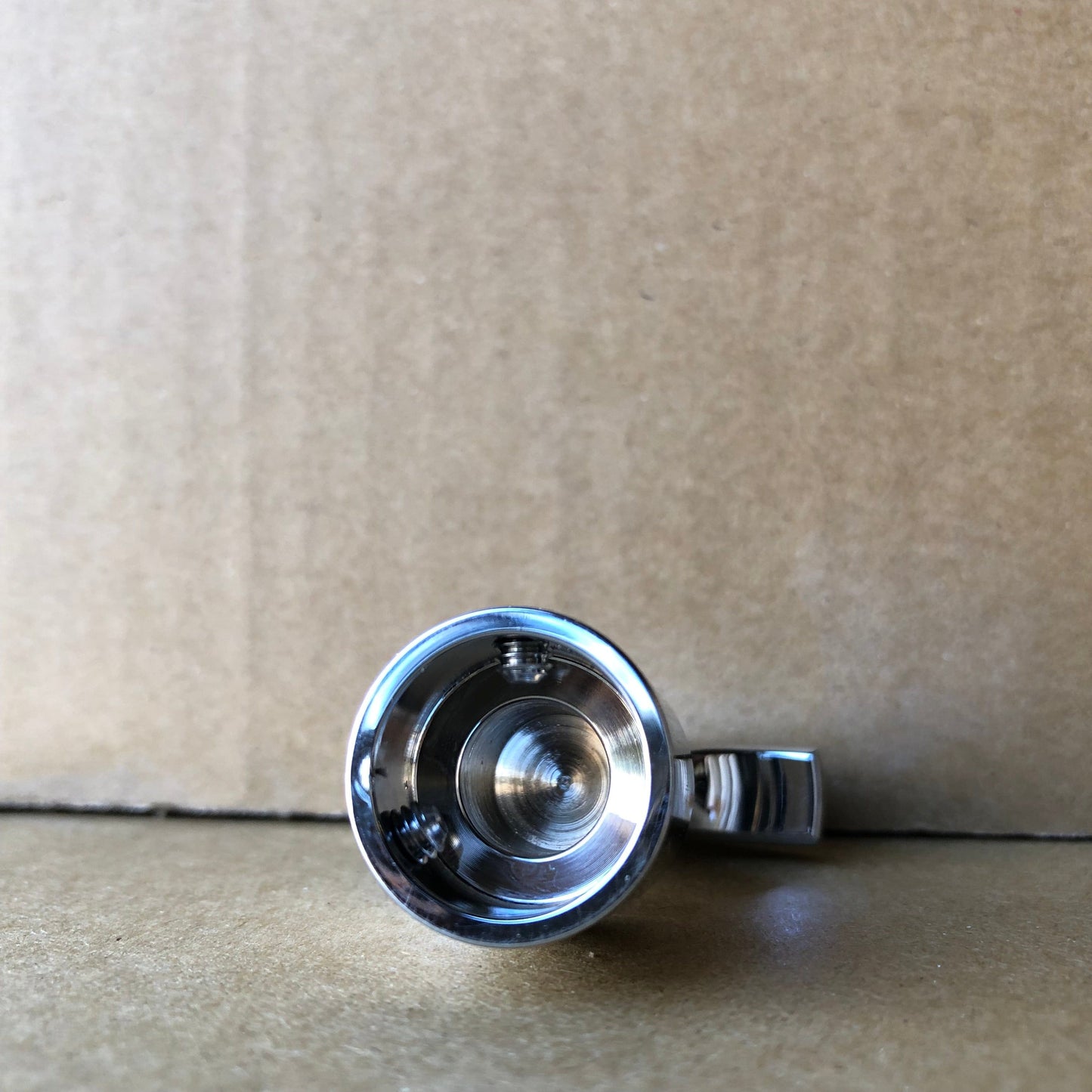 Installed view -  Holden Commodore VN VG VP VS VR Oil Dip Stick Handle – Billet Aluminium Upgrade