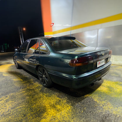 Installed view -  Holden Commodore VN VP VR VS Rear Roof Spoiler - HIC Premium