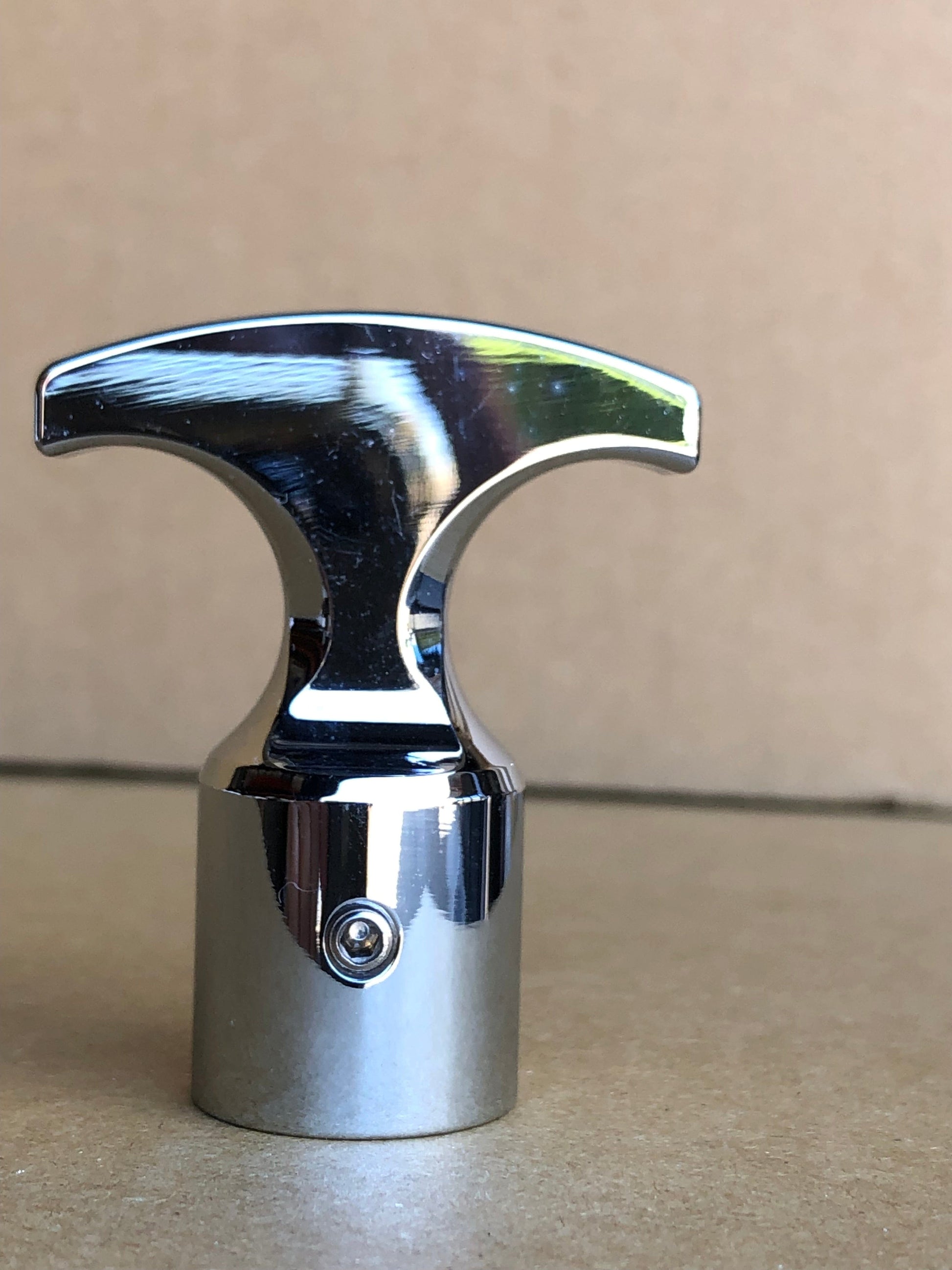 Installed view -  Holden Commodore VT VX VY VZ Oil Dip Stick Handle – Billet Aluminium Upgrade